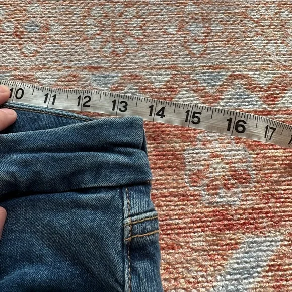 Good American Soft Tech Good Standard Kick Flare Jeans GLF873TE blue 004 4/27 - Picture 5 of 10